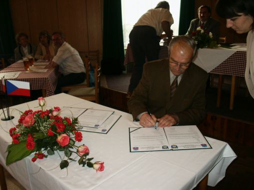 Podpis partnerské smlouvy