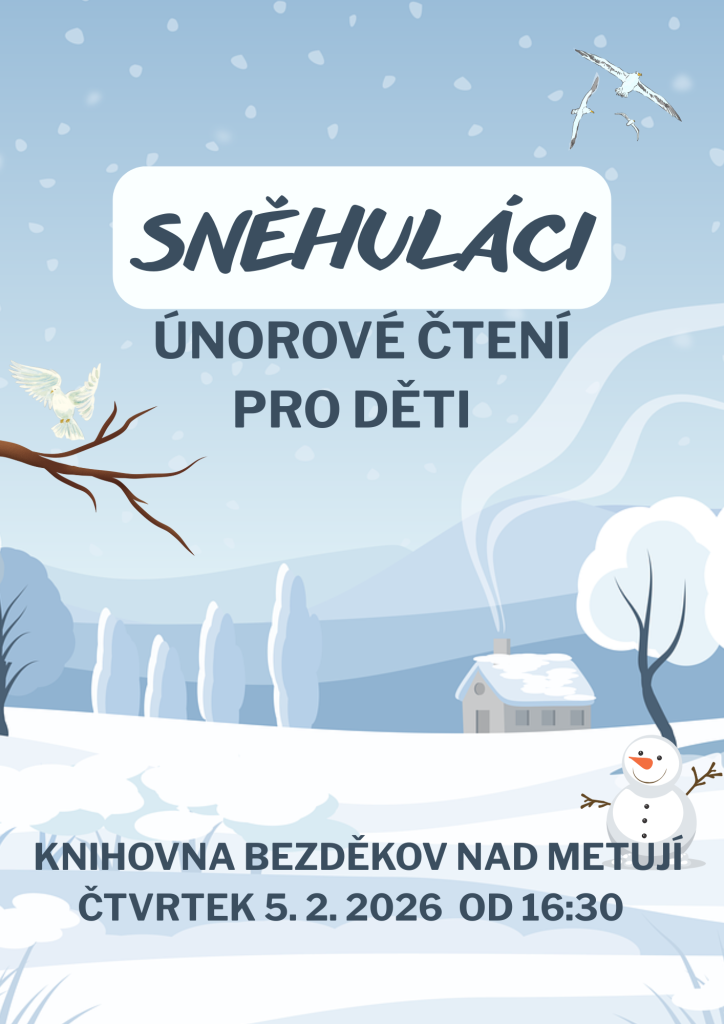čtení - sněhuláci