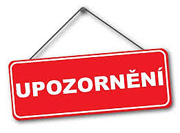 upozornění