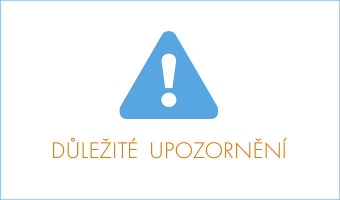 upozornění